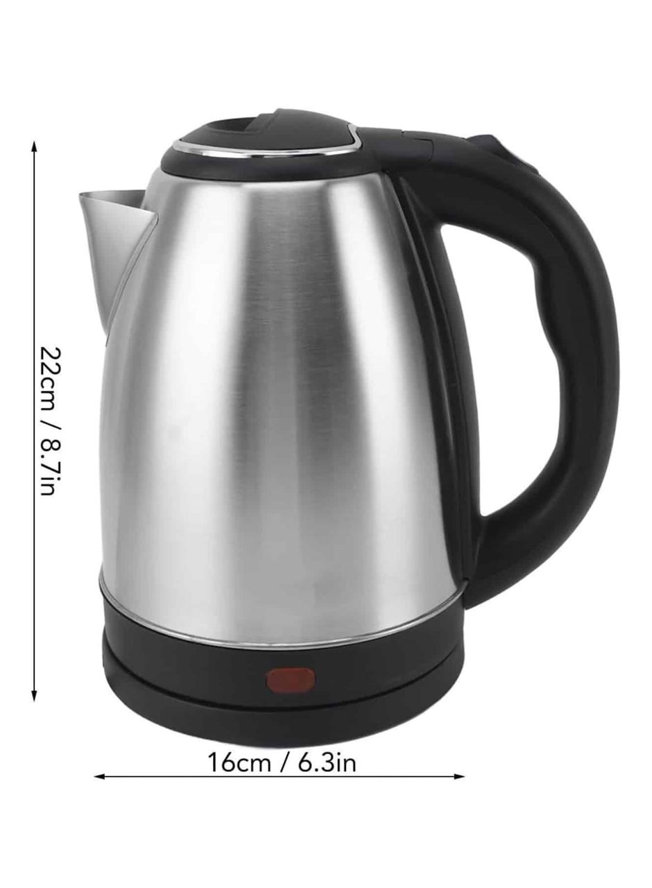 Elektrikli Paslanmaz Çelik Su Isıtcı Çelik Kettle 1.8 Lt. Uzun Ömürlü