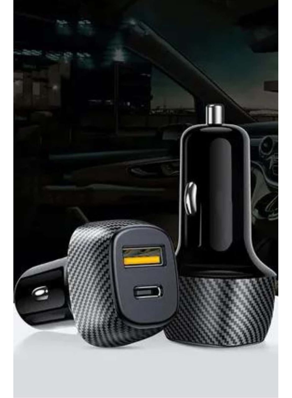 38W Oto Çakmaklık Araç Içi Şarj Cihazı Hızlı Şarj Uzun Ömürlü