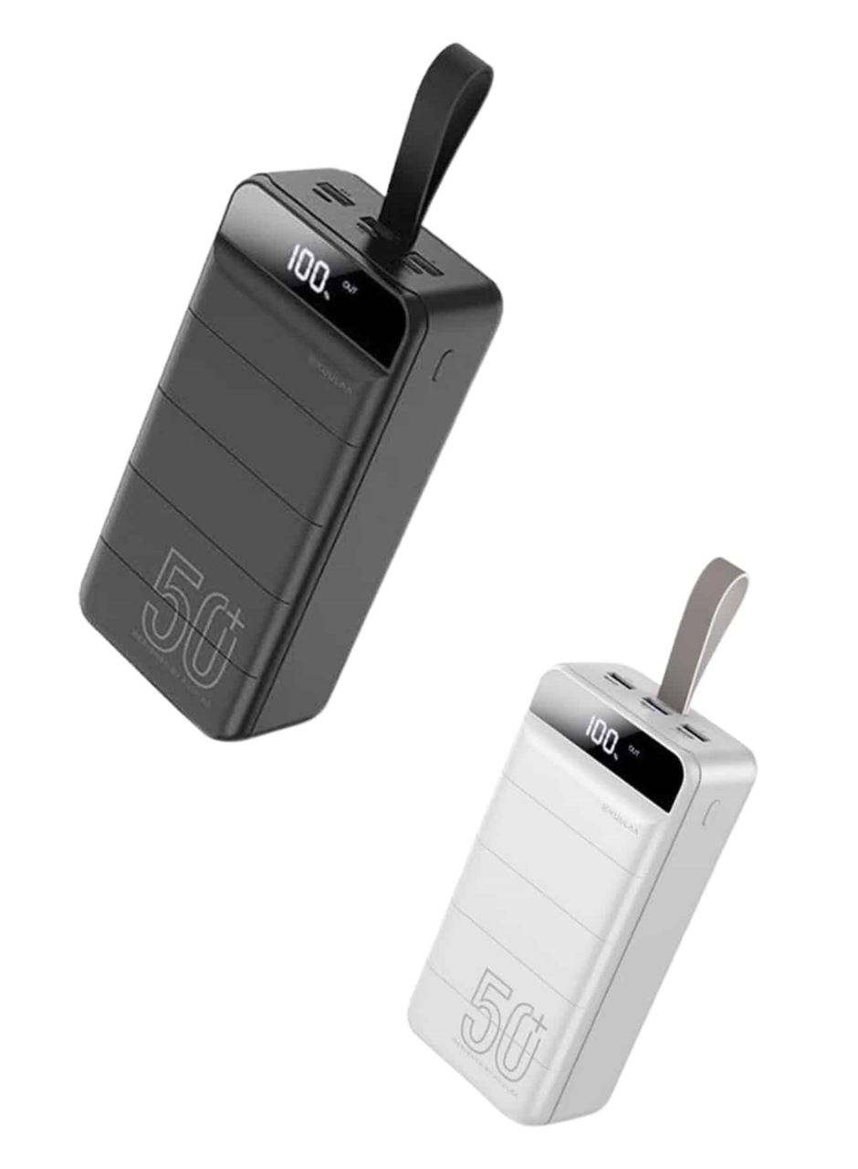 50.000 Mah Powerbank Turbo Hızlı Led Göstergeli Android İOS Uyumlu Taşınabilir Askılı