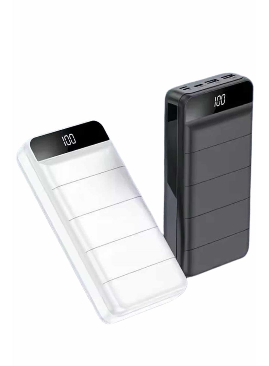 Powerbank 50.000 Mah Dijital Göstergeli Taşınabilir 4 Portlu Hızlı Powerbank