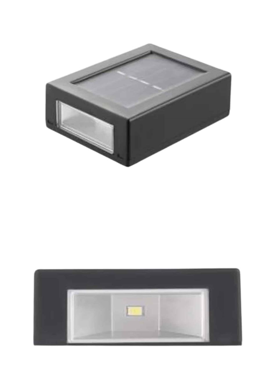 Solar Güneş Enerjili Çift Taraflı Duvar Lambası Çift Taraflı Duvar Lamba Güneş Enerjili