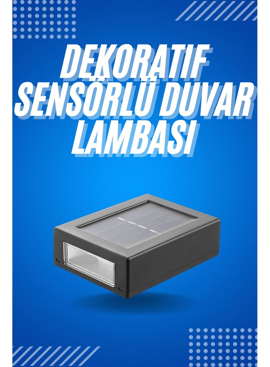 Solar Güneş Enerjili Çift Taraflı Duvar Lambası Çift Taraflı Duvar Lamba Güneş Enerjili