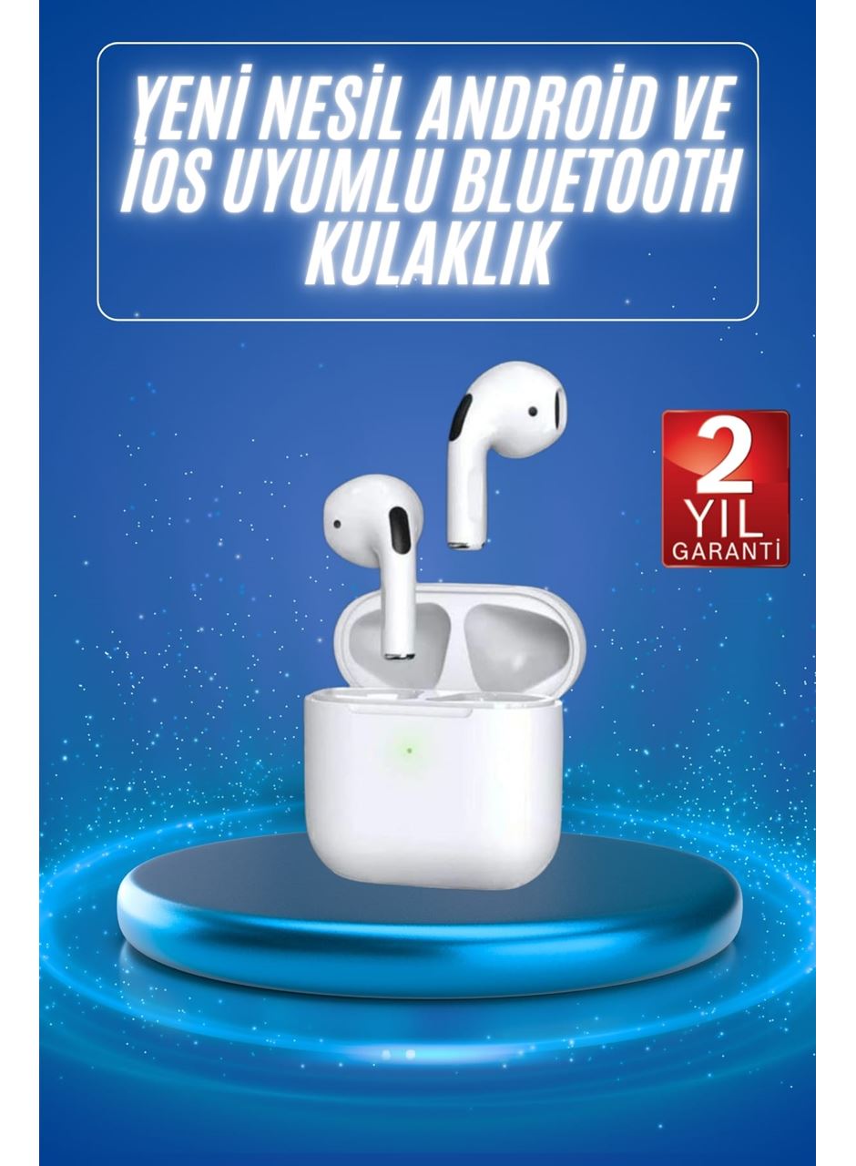 4.Nesil Bluetooth Kulaklık Yüksek Ses Kaliteli Dokunmatik Kontrol Özellikli