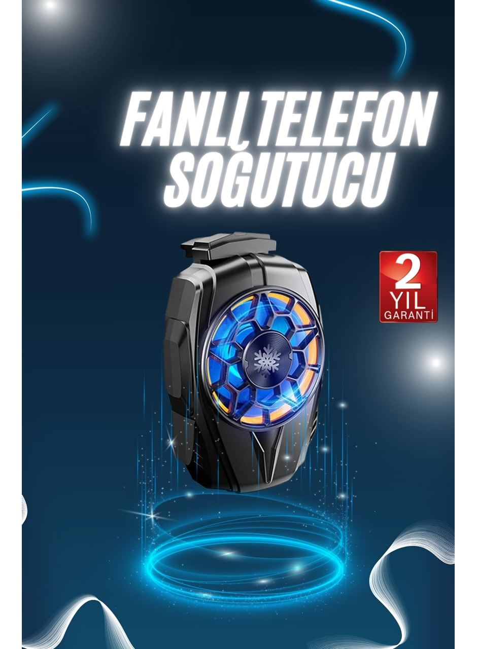 Telefonu Soğutma Fanı Radyatör Mobil Cihazlara Uyumlu Soğutucu