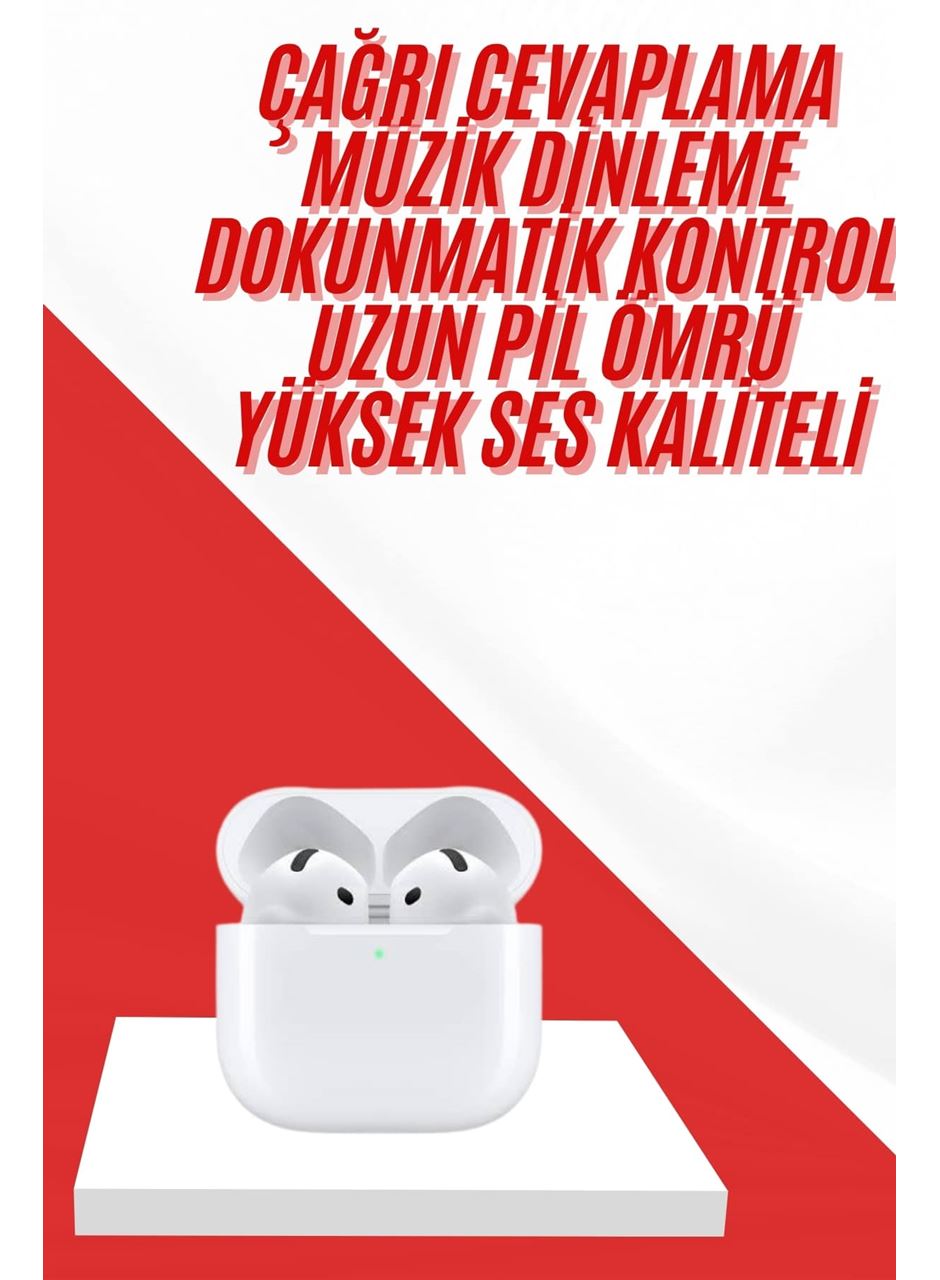 4.Nesil Bluetooth Kulaklık Yüksek Ses Kaliteli Dokunmatik Kontrol Özellikli