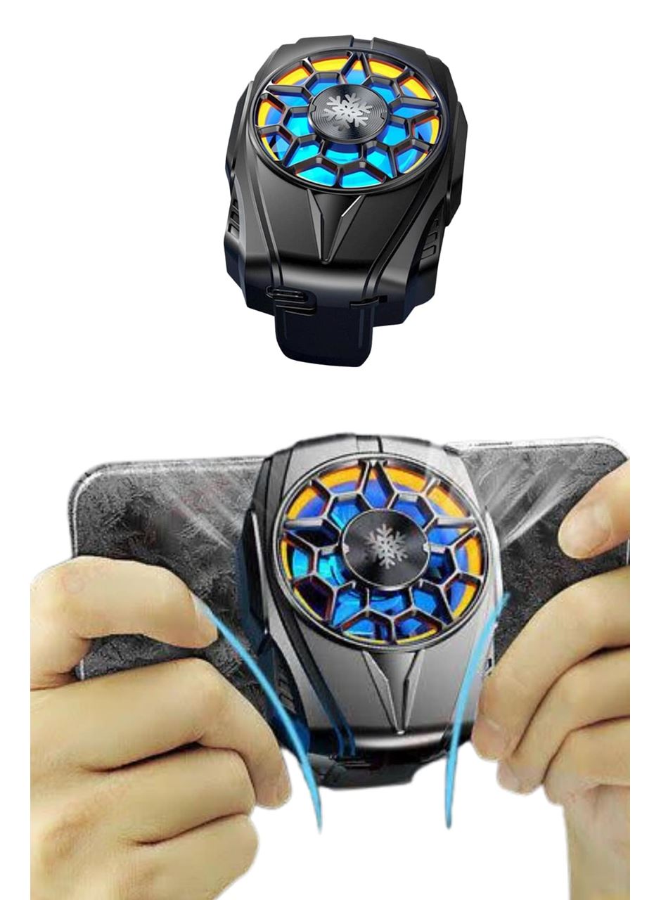 Telefon Soğutucu Fan Güçlü Motor Radyatör Cep Telefon Soğutma