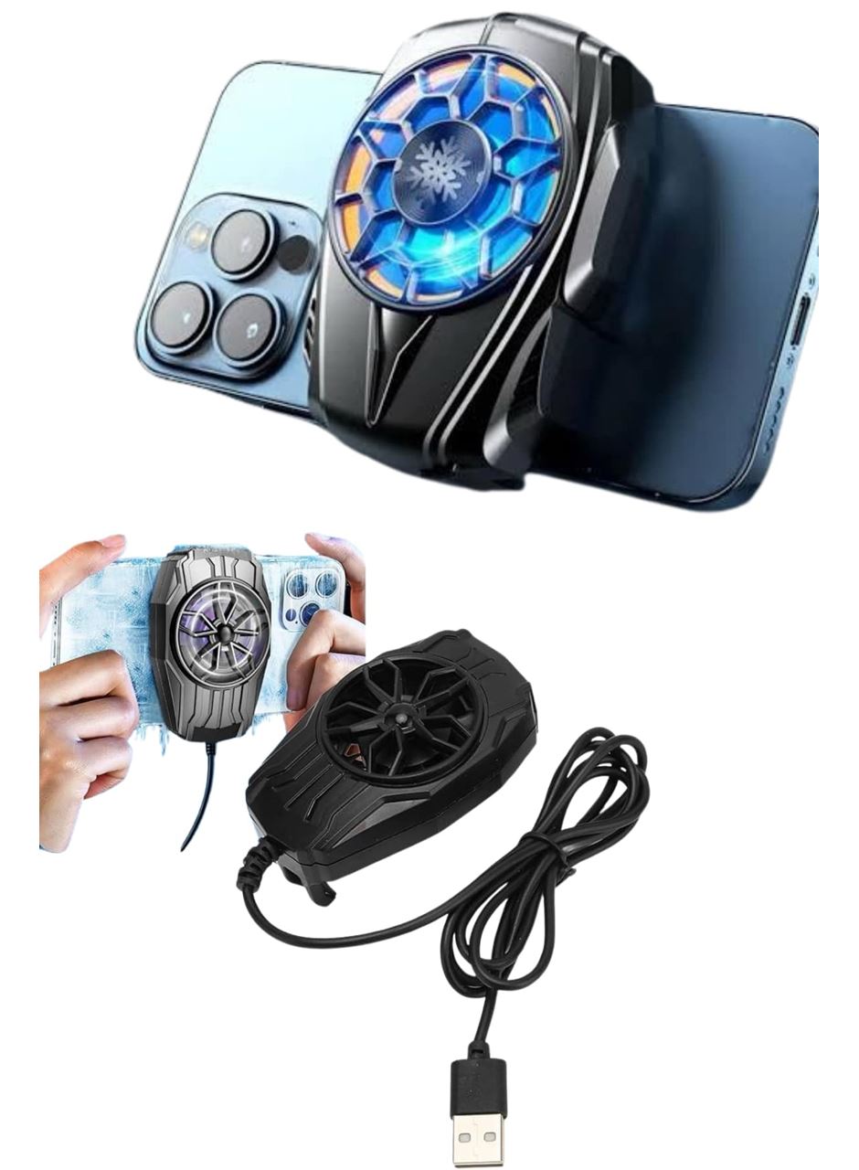 Telefon Soğutucu Fan Güçlü Motor Radyatör Cep Telefon Soğutma