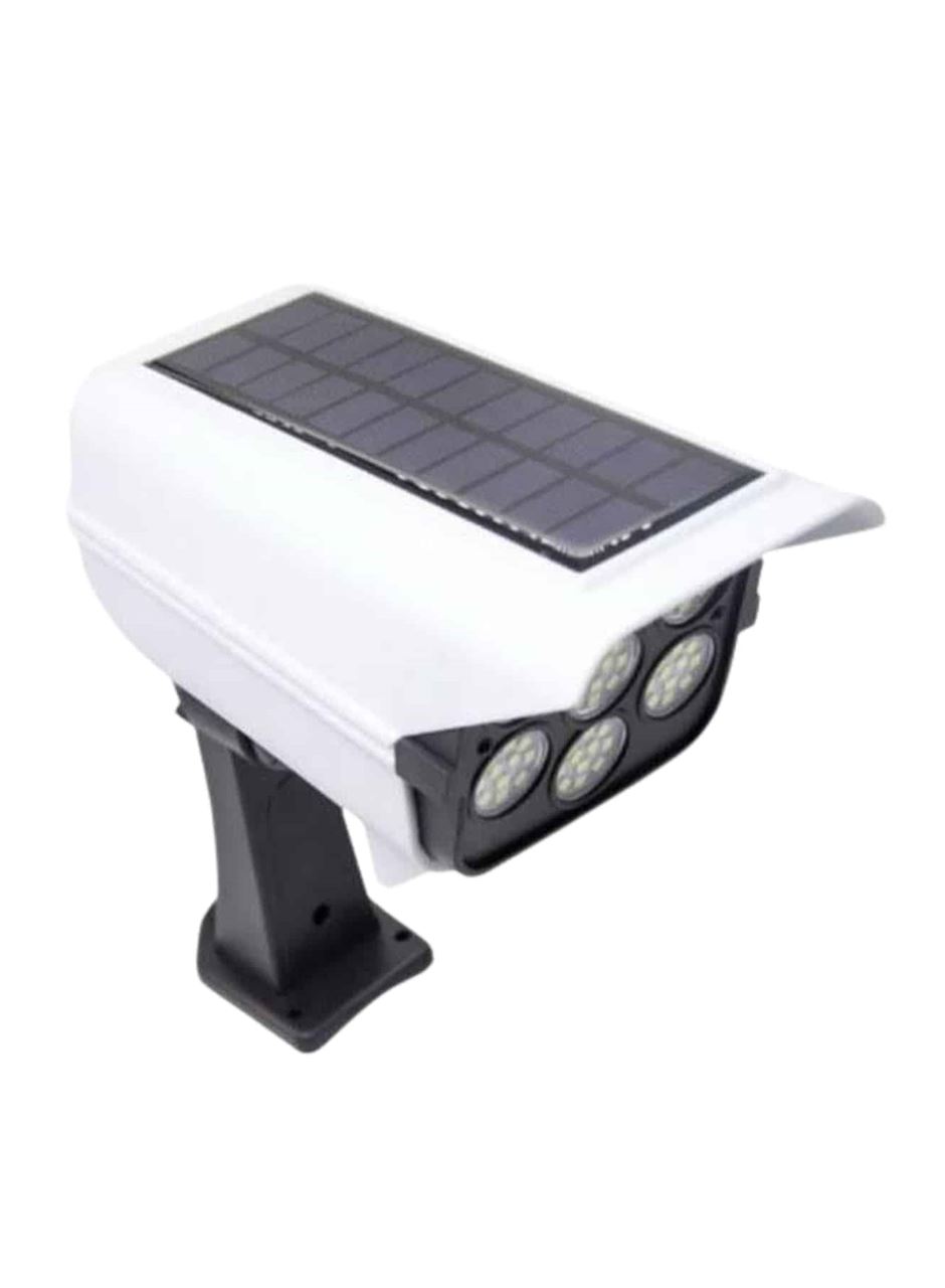 Solar Bahçe Aydınlatması Hareket Sensörlü Uzaktan Kumandalı Kamera Görünümlü