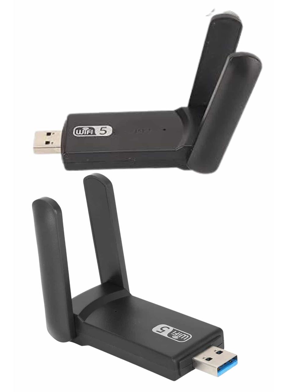 Wifi Alıcı Dual Band Usb 3.0 Adaptör Kablosuz Windows 7/8/10/11