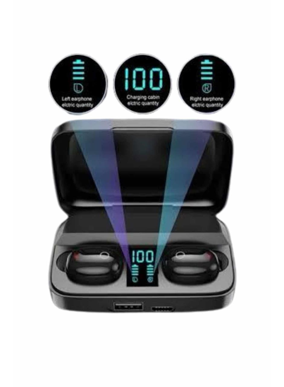 Kablosuz Dijital Göstergeli Çağrı Cevaplayabilen TWS 5.0 Bluetooth Kulaklık