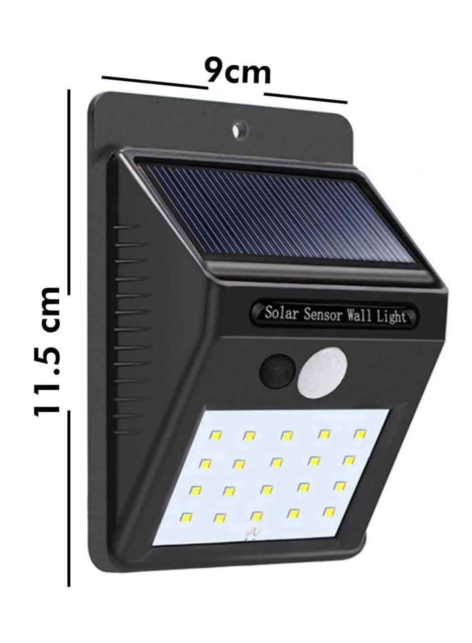 Bahçe Aydınlatması Güneş Enerjili Led Işık Lamba Sensörlü Dekoratif