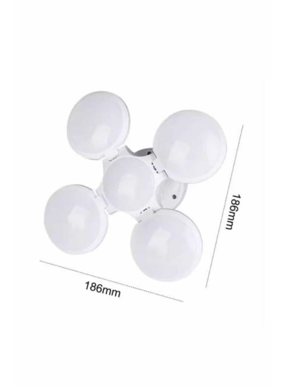 Kamp Lambası Güneş Enerjili Solar 5 Kanatlı Katlanır Lamba Karavan