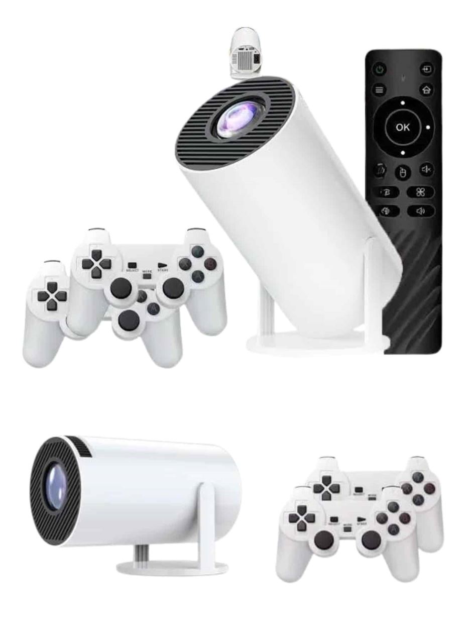 Full HD 8 GB Ayaklı Çift Kollu 4K Video Oyun Konsolu Taşınabilir