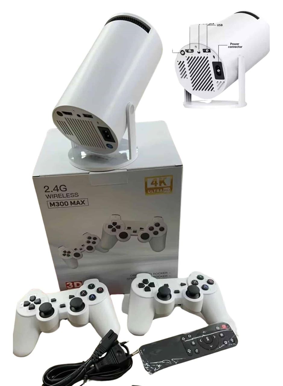 Full HD 8 GB Ayaklı Çift Kollu 4K Video Oyun Konsolu Taşınabilir