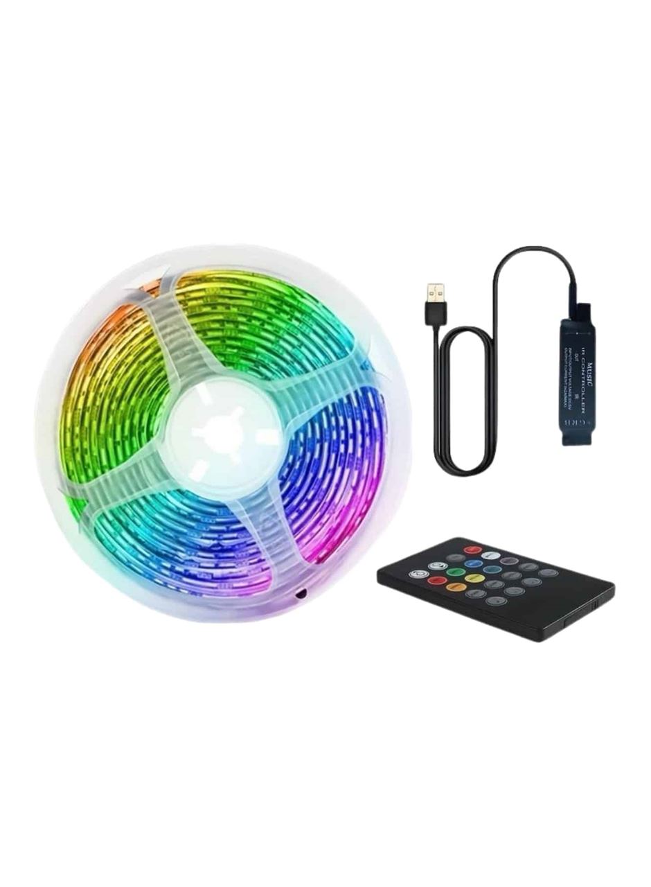 RGB Şerit Led 10 Metre Led Işık Kumanda ile Kontrol RGB