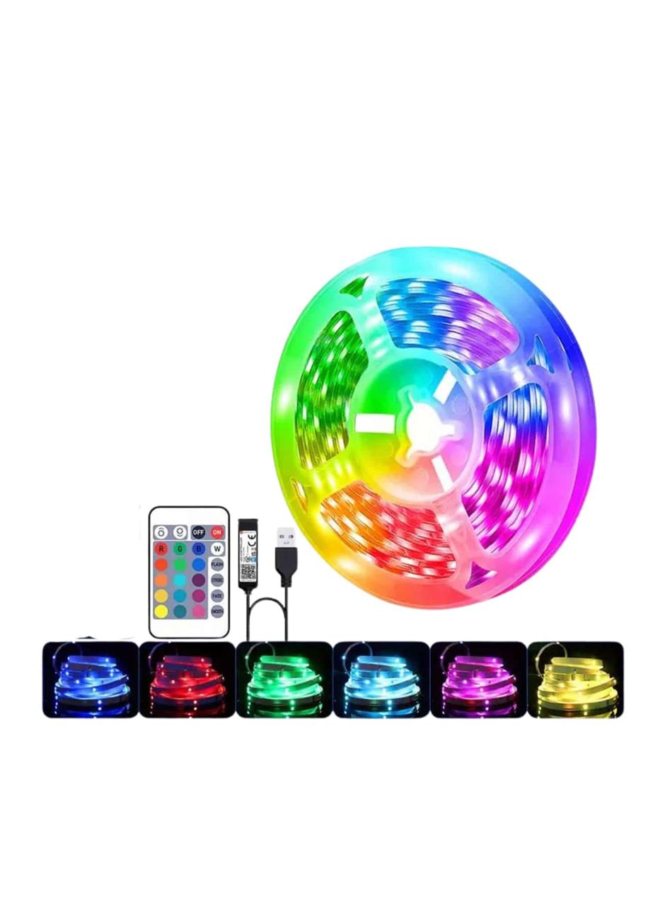 RGB Şerit Led 10 Metre Led Işık Kumanda ile Kontrol RGB
