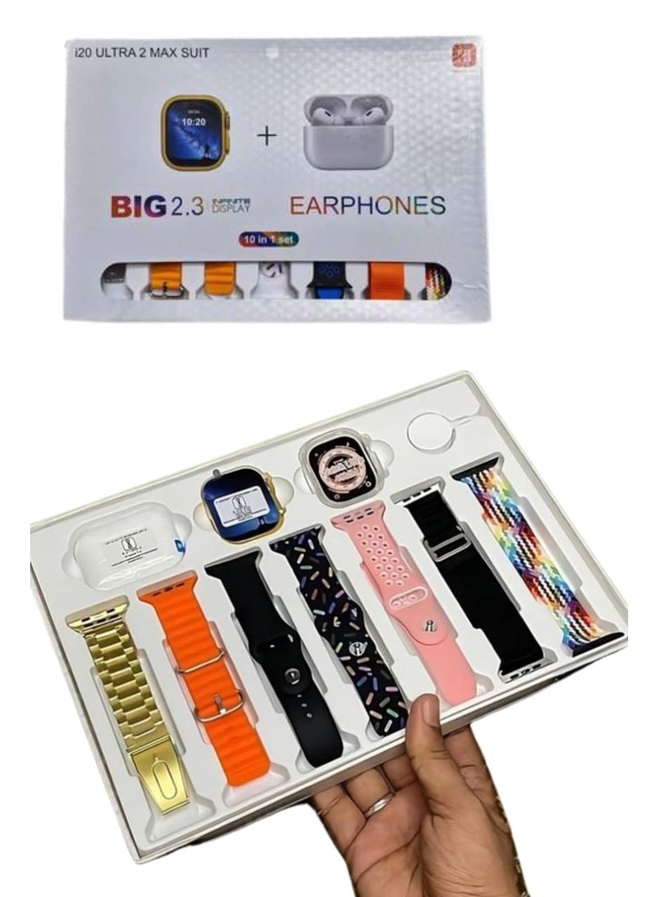 Yeni Nesil 7 Kordonlu Arama Bildirim Özellikli Kulaklık Hediyeli Akıllı Saat