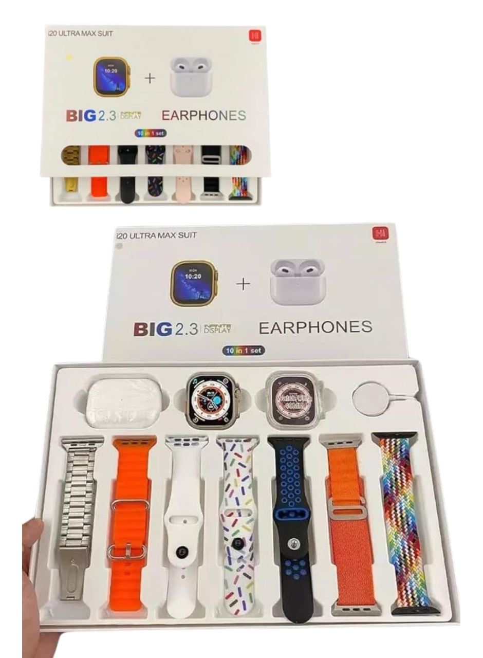 Yeni Nesil 7 Kordonlu Arama Bildirim Özellikli Kulaklık Hediyeli Akıllı Saat