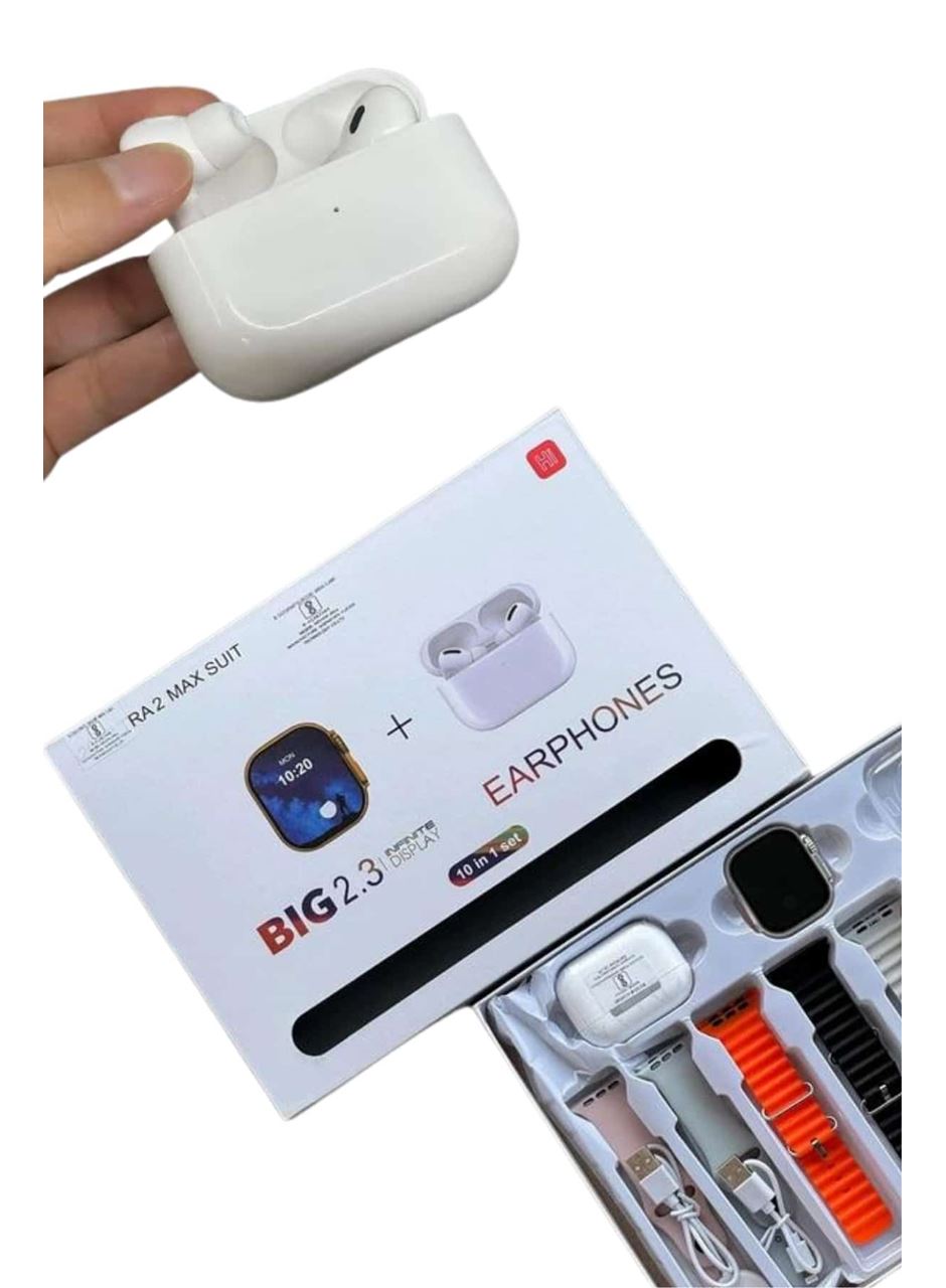 Yeni Nesil 7 Kordonlu Arama Bildirim Özellikli Kulaklık Hediyeli Akıllı Saat