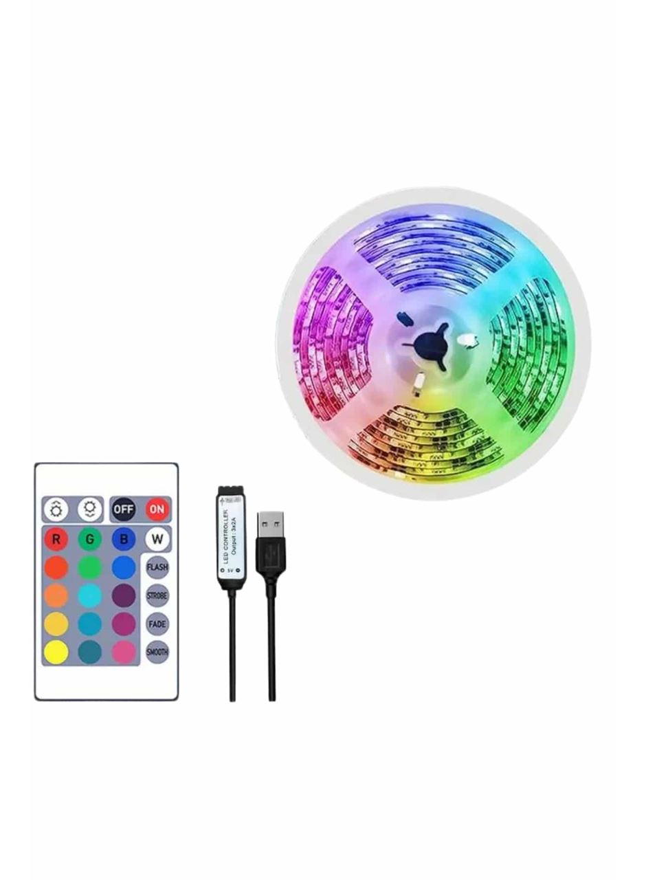 10M Şerit Led İç Mekan Renkli Rgb Şerit Led Kumandalı