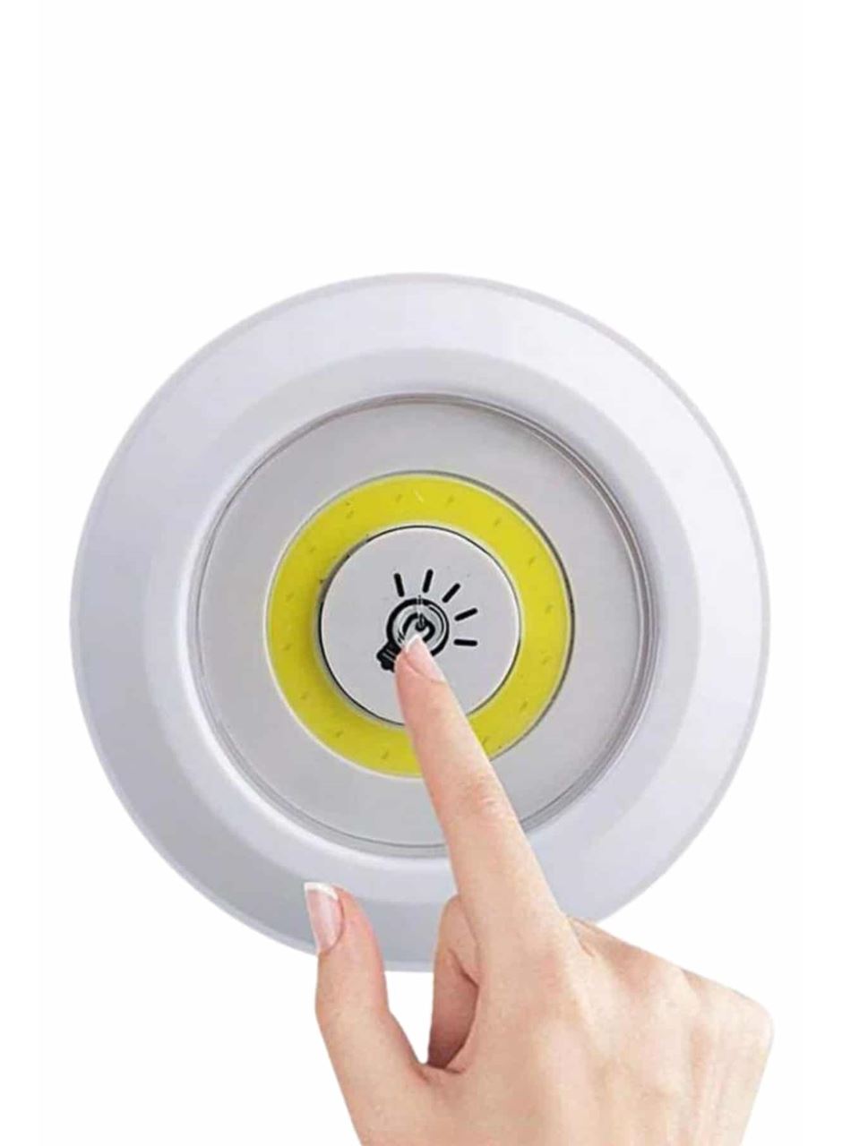 Kablosuz Pilli Işıldak  Masa Lambası Mutfak Tezgah Altı Banyo Dolabı Dolap İçi