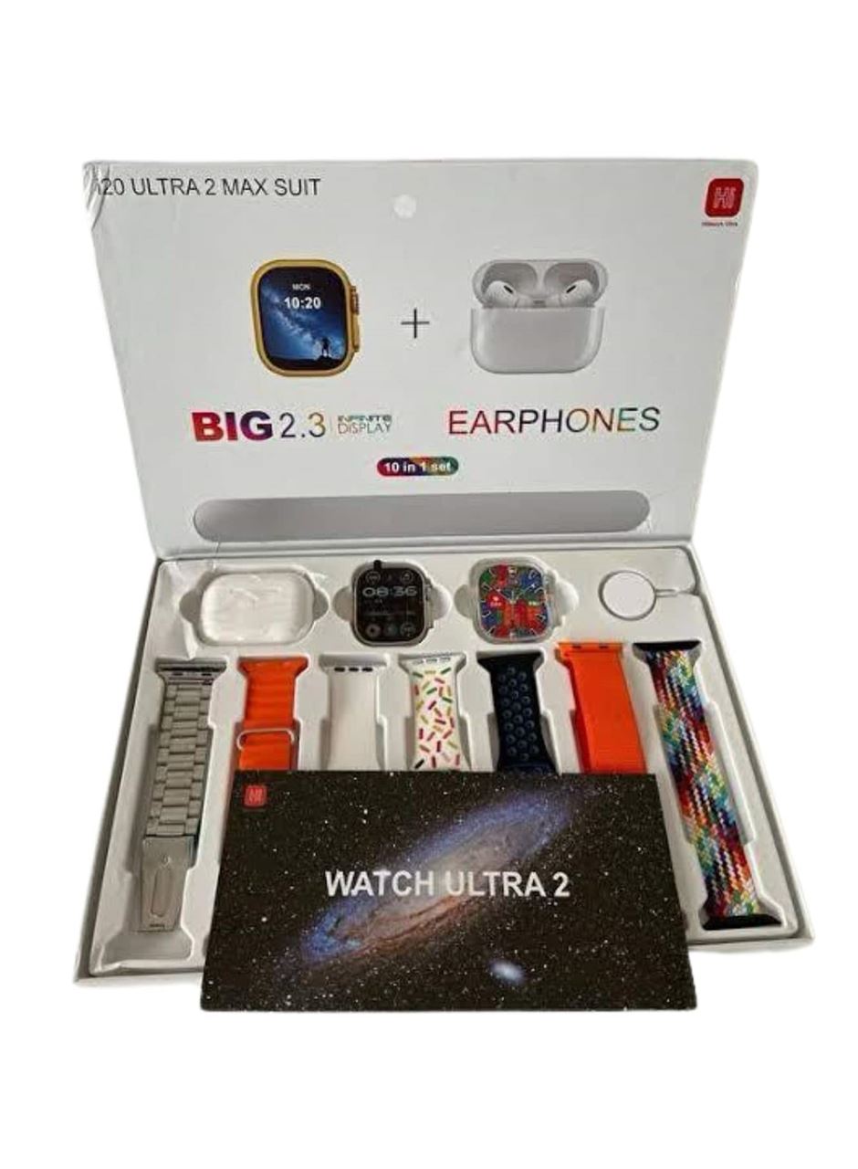 9 Ultra Akıllı Saat 49mm 2inç Ekran 7 Kordonlu ve Bluetooth Kulaklık