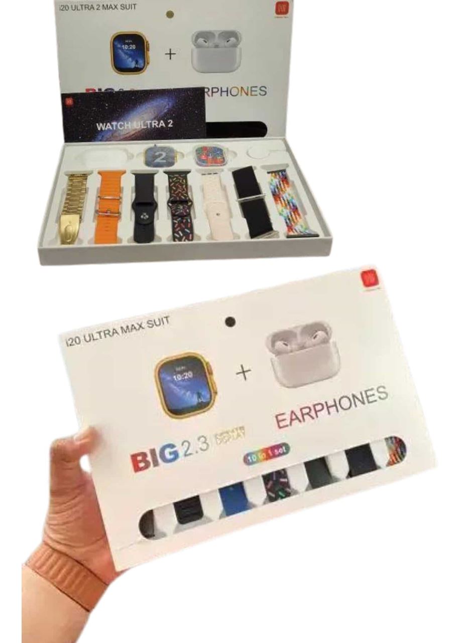 9 Ultra Akıllı Saat 49mm 2inç Ekran 7 Kordonlu ve Bluetooth Kulaklık