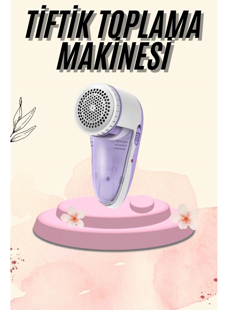 Giysi Tiftik Ve Kazak Tüy Toplama Makinesi Pratik Temizleme Şarjlı