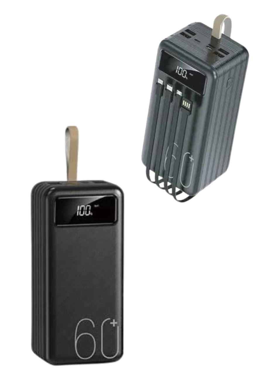 Powerbank Yüksek Kapasiteli 60.000 Mah Hızlı Şarj Şarj Özellikli Batarya