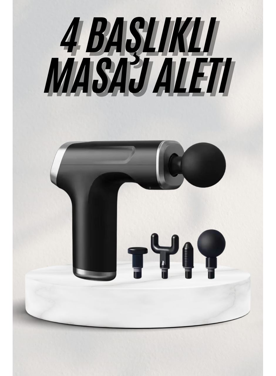 Masaj Tabancası 24v Type-c Hızlı Şarj Girişli Masaj Aleti Uzun Ömürlü