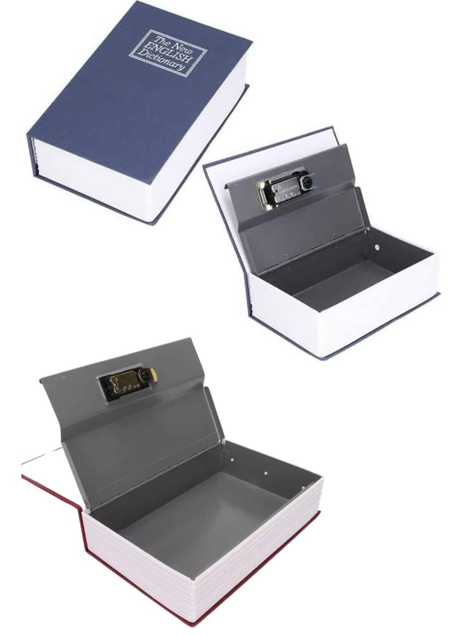 Kilitli Gizli Kasa Sözlük Kumbara Kitap Sözlük Görünümlü 18cm