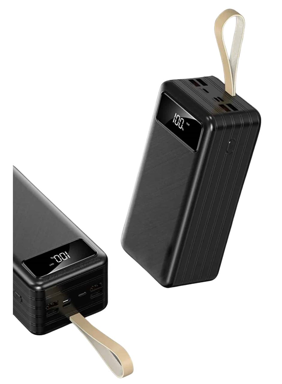Hızlı Şarj 4 Çıkışlı Powerbank 60.000 Mah Taşınabilir Dijital Göstergeli