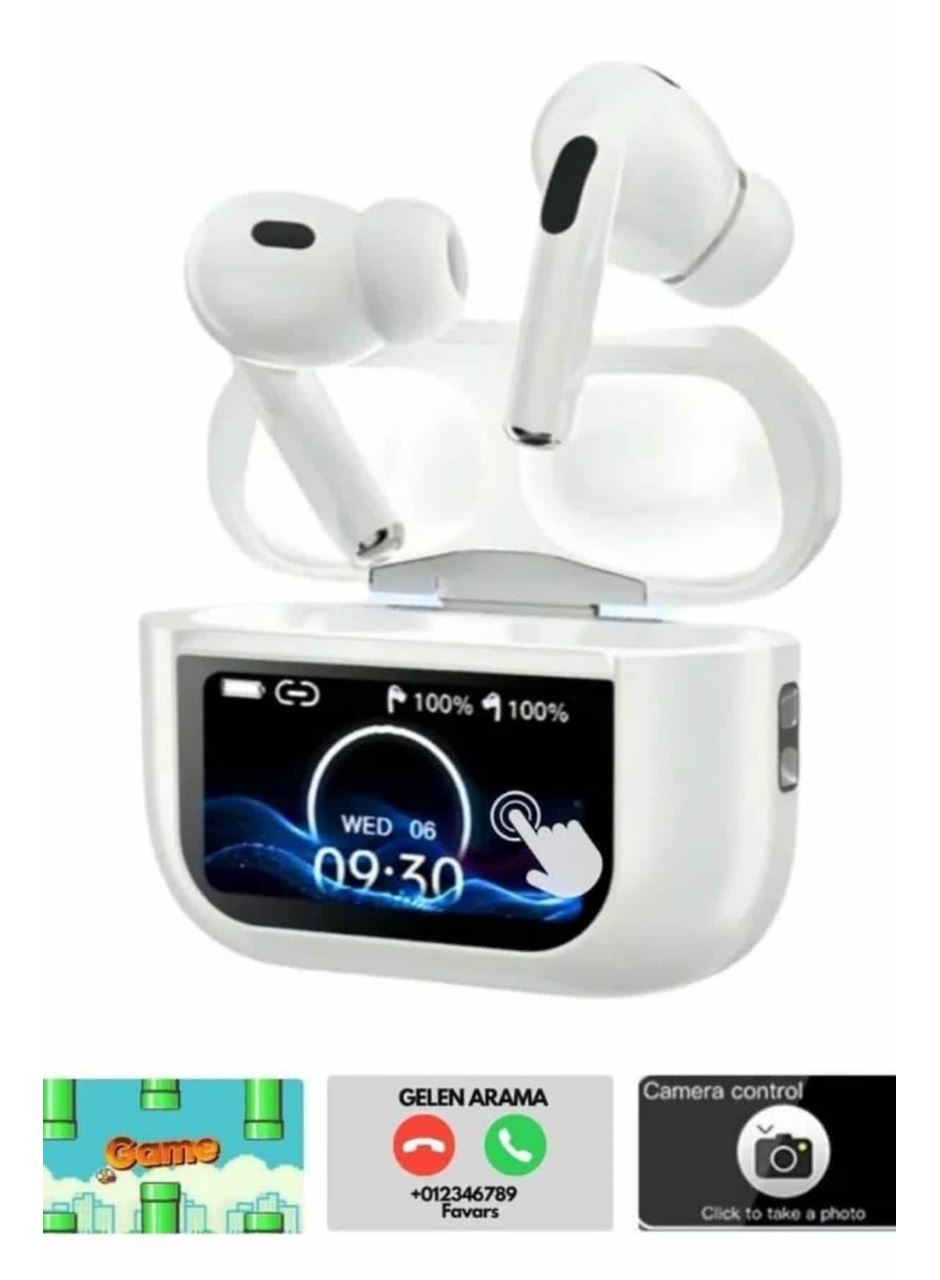 Dokunmatik Ekranlı Bluetooth Kulaklık TWS İOS Android Tüm Telefonlara Uyumlu Kulaklık