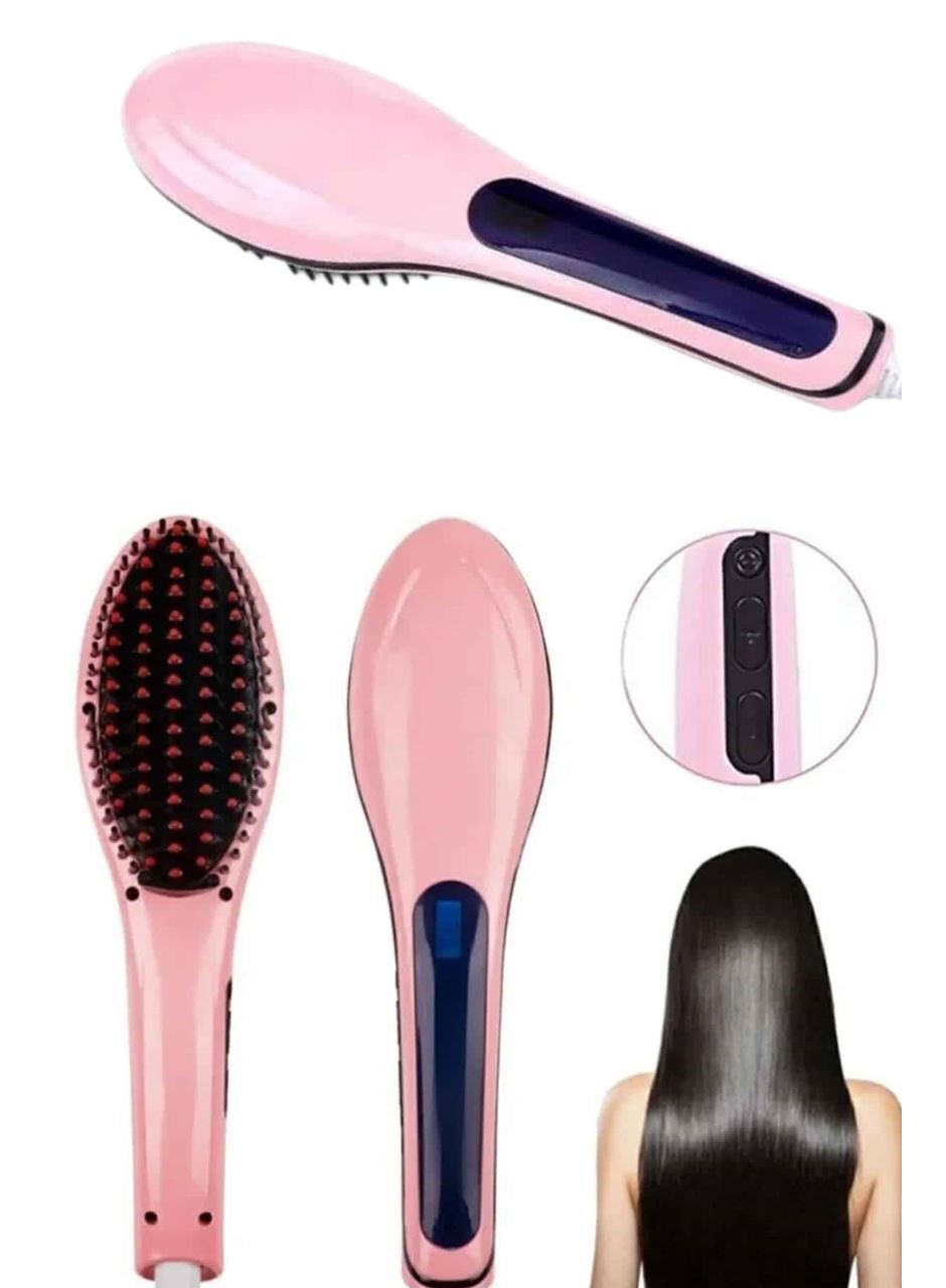 Saç Fırça Akıllı LCD Ekran Pratik Saç Düzleştirici Tarak Pratik Taşınabilir