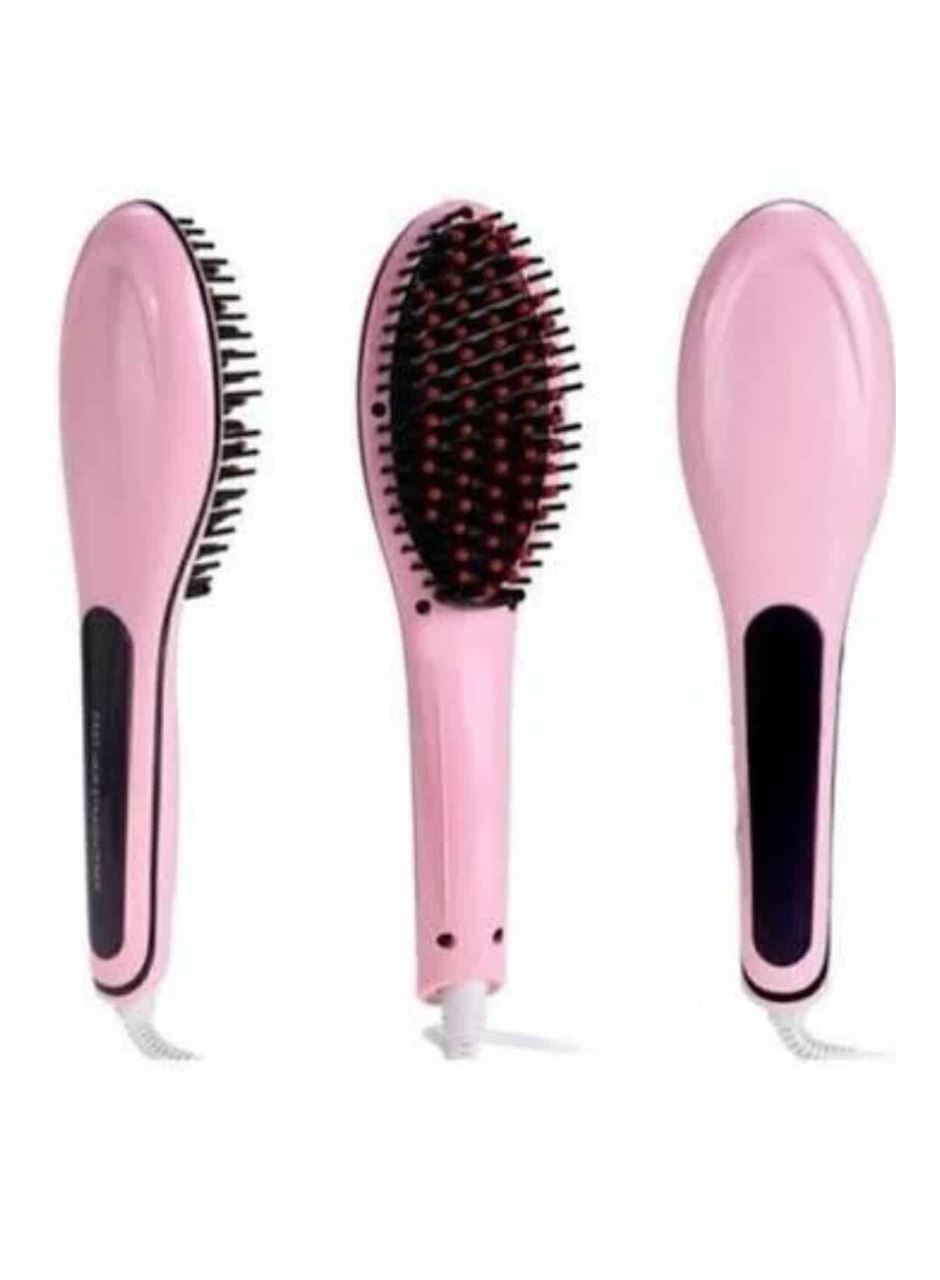 Saç Fırça Akıllı LCD Ekran Pratik Saç Düzleştirici Tarak Pratik Taşınabilir