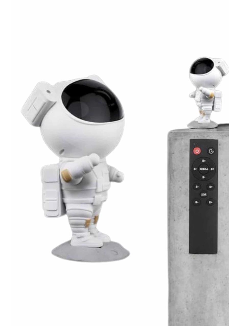 Gece Lambası Astronot Bluetooth Hoparlörlü Galaksi Işık Projektörü