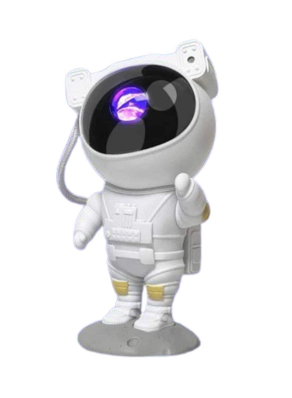 Gece Lambası Astronot Bluetooth Hoparlörlü Galaksi Işık Projektörü