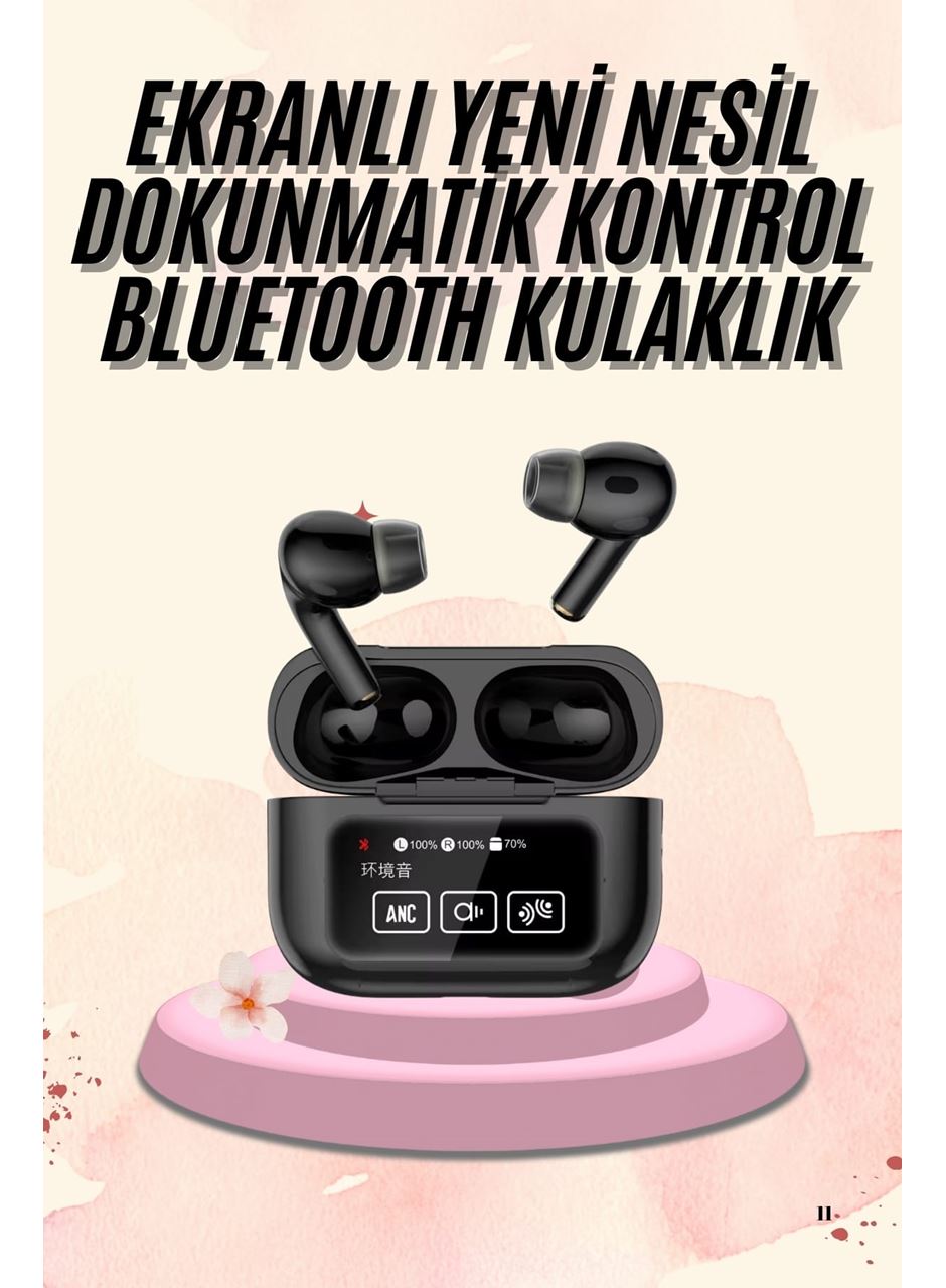 Yeni Nesil Pro Ekranlı Bluetooth Kulaklık 5.0 Bluetooth