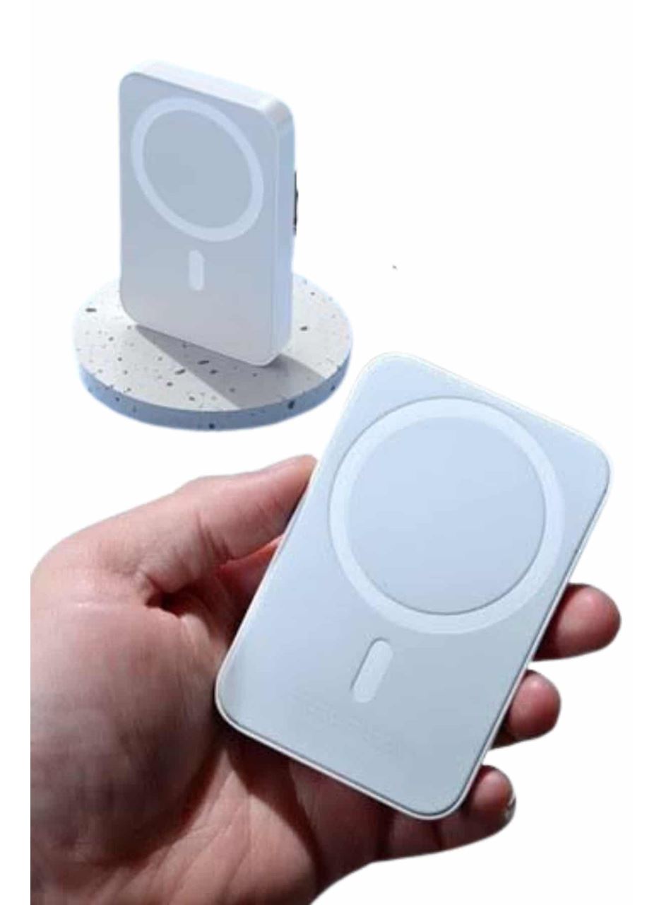 Kablosuz Magsafe Hızlı Şarj 5.000 mah Kablosuz Şarj Cihazı