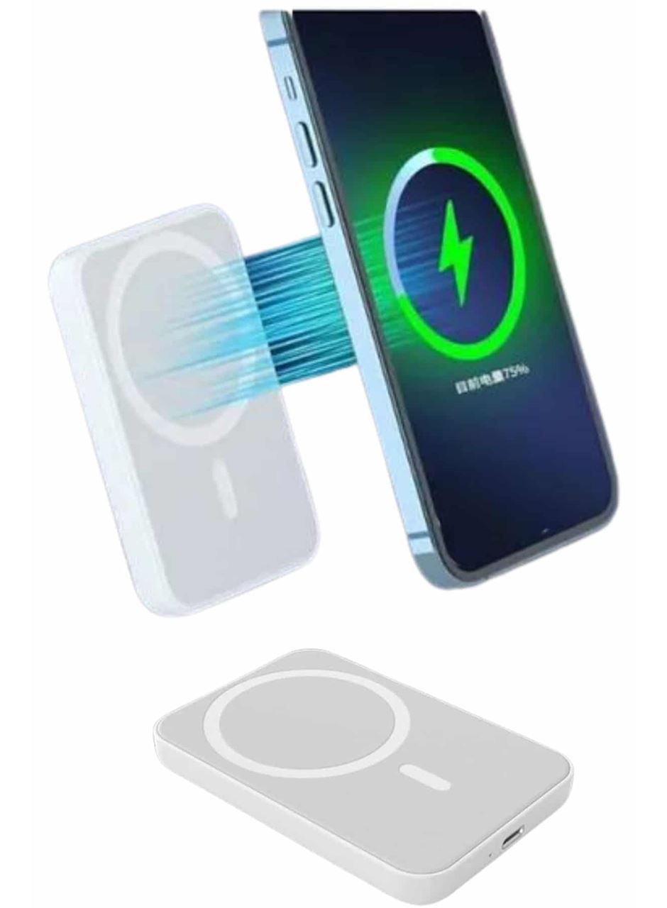 İOS Uyumlu Magsafe Kablosuz 15w Şarj Powerbank Magesafe