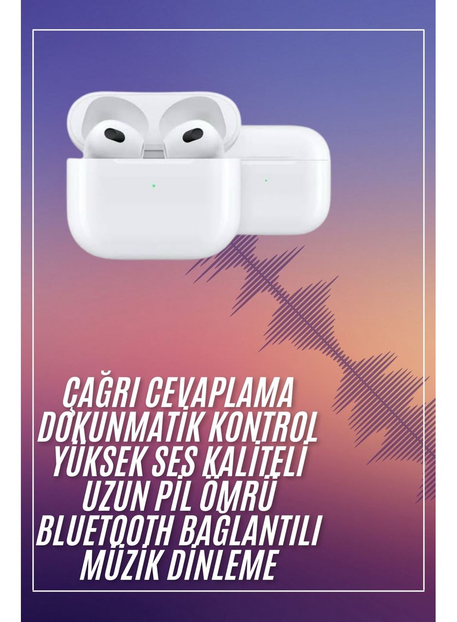 Bluetooth Kulaklık 3. Nesil Ios Android Uyumlu Yeni Nesil Wireless Charge