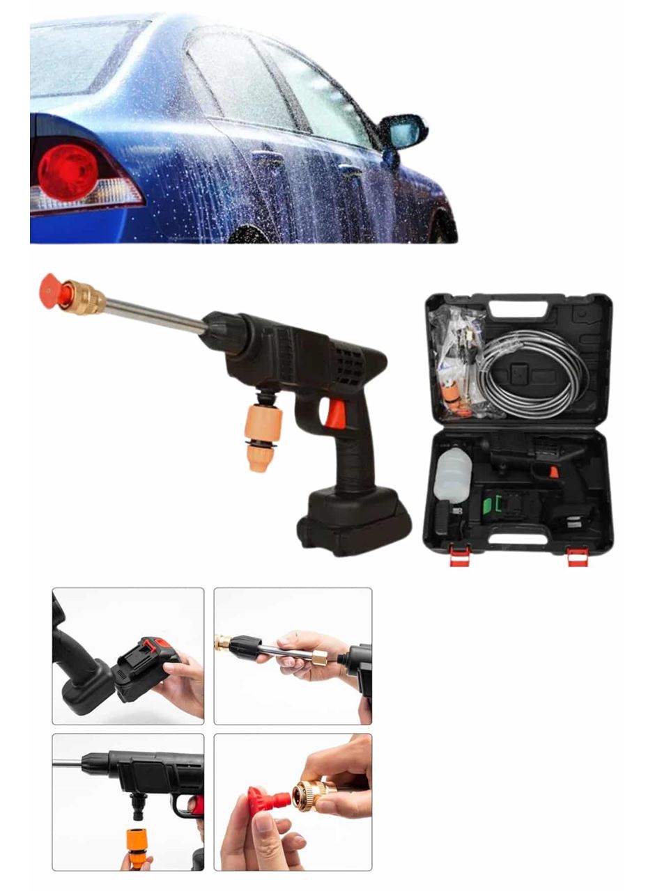 Bahçe Sulama Tabancası Makinesi Yüksek Basınçlı Akülü Yıkama Makinesi