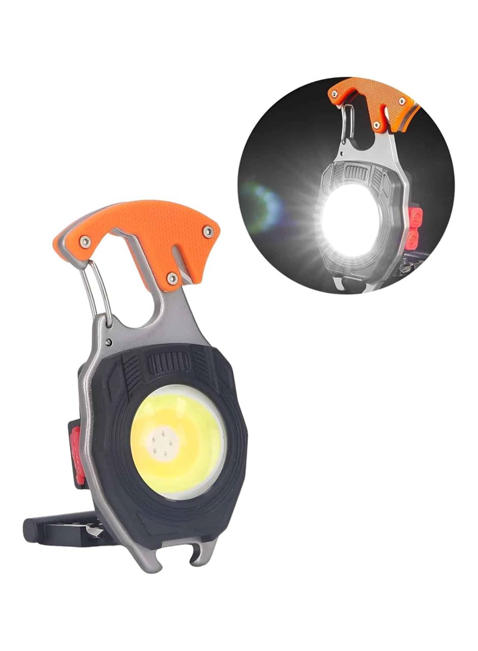 Çok İşlevli Acil Durum Işığı USB Şarjlı Cep Feneri 7 Farklı Mod