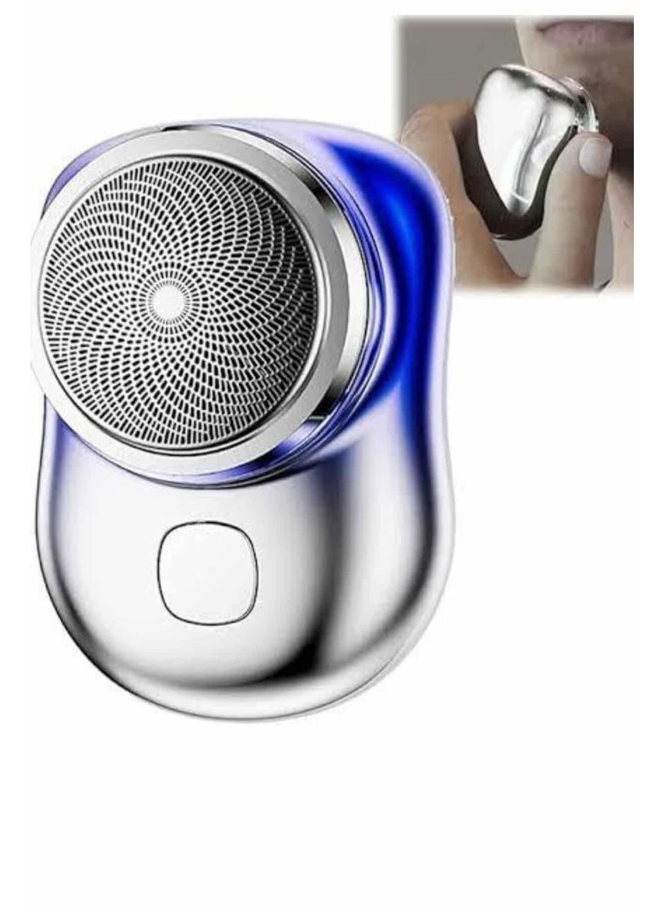 Mini Sıfır Sakal Yanak Tıraş Makinesi USB Şarjlı Sıfır Sakal Taşınabilir Korumalı