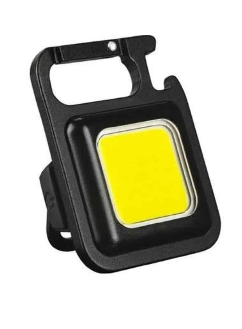 Işıldak USB Şarjlı Cep El Feneri Taşınabilir Mini Led Işık Çok Fonksiyonlu