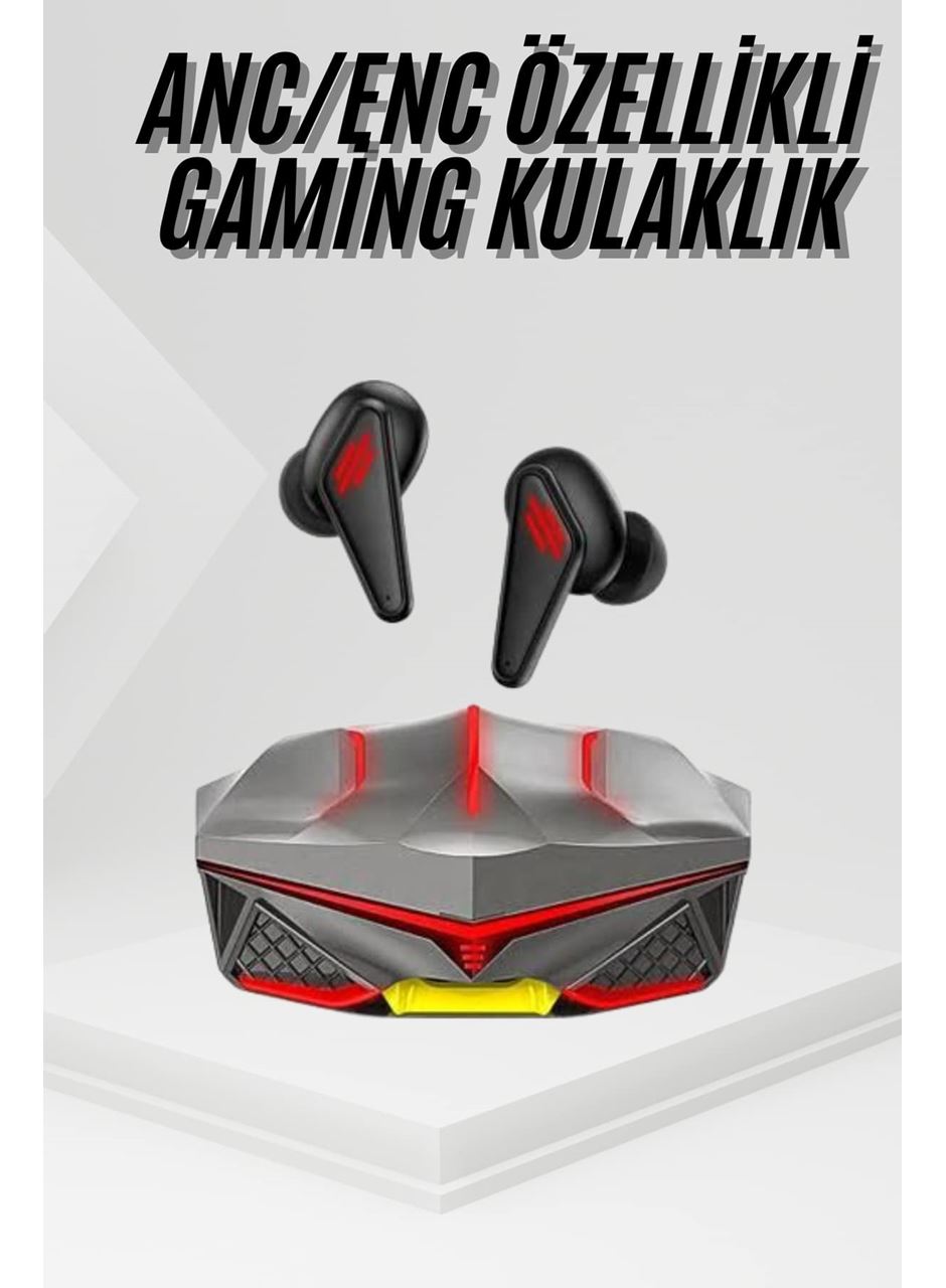 Profesyonel TWS Işıklı Kablosuz Bluetooth Kulaklık Oyuncu Kulaklığı