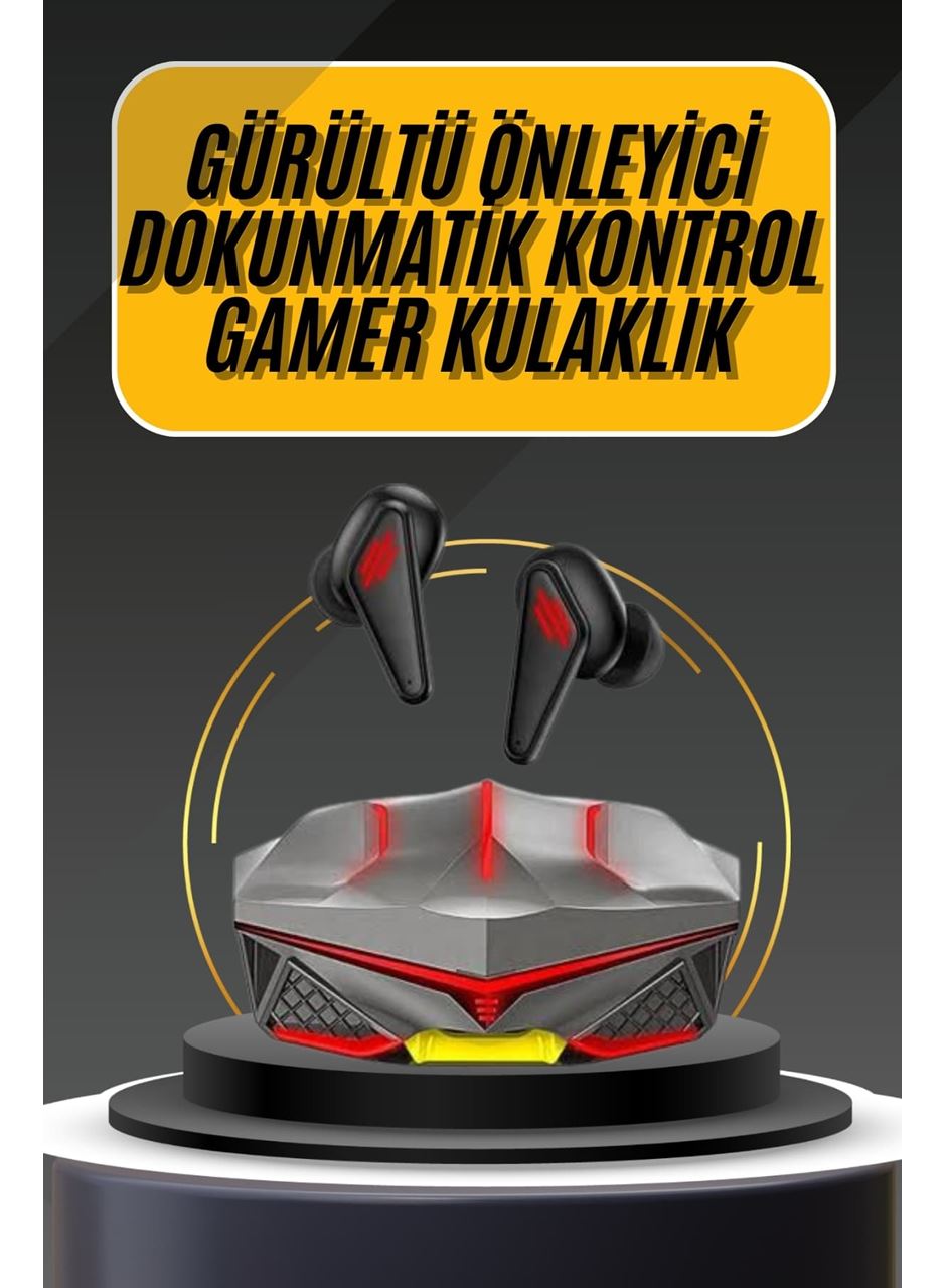 Bluetooth Kulaklık HD Ses Kaliteli Işıklı Metal Kasa Ios Android Uyumlu Mikrofonlu