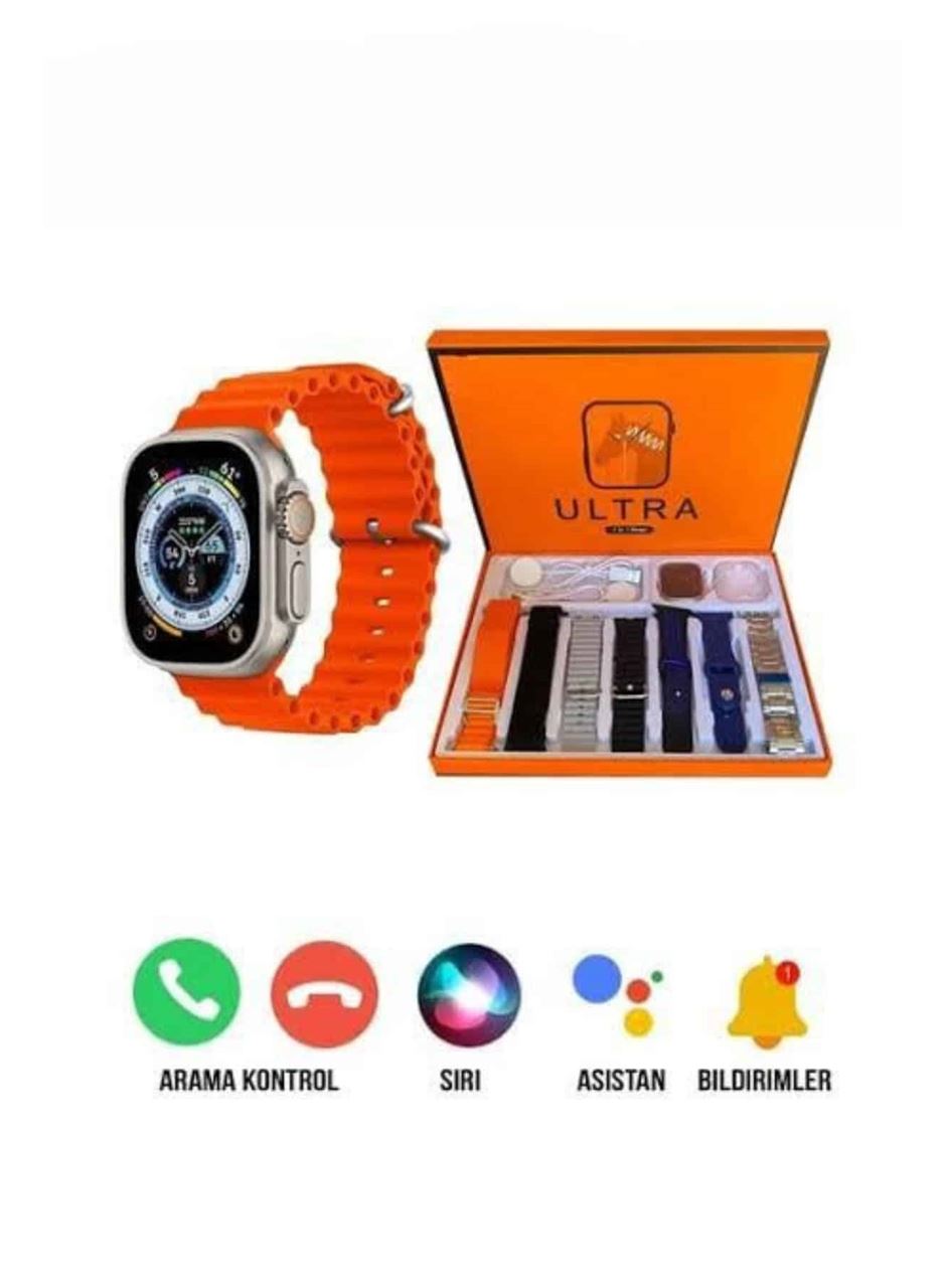 Unısex 7 Kordonlu Çok Fonksiyonlu Nabız Ölçer Uyku ve Sağlık Takibi