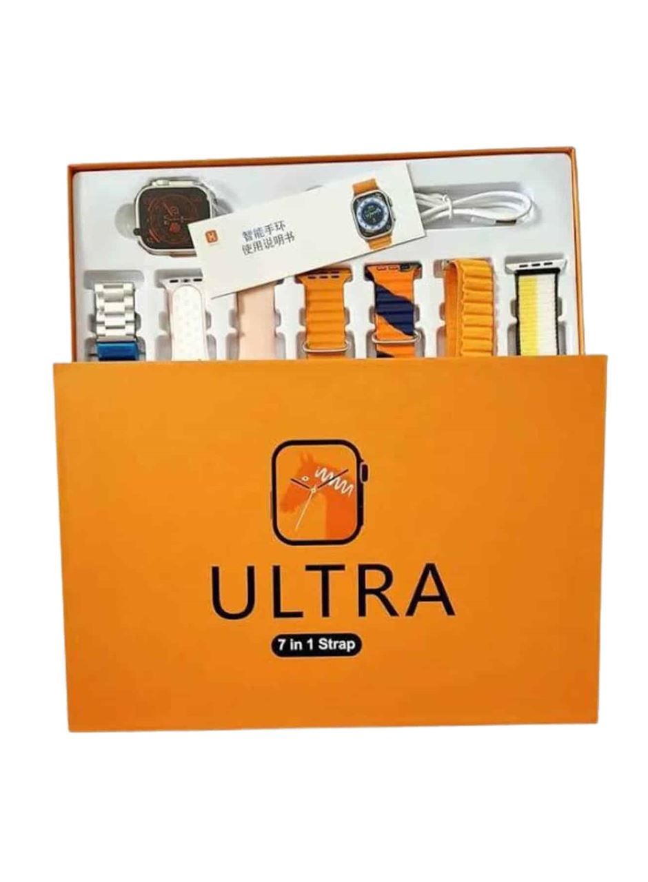 Unısex 7 Kordonlu Çok Fonksiyonlu Nabız Ölçer Uyku ve Sağlık Takibi