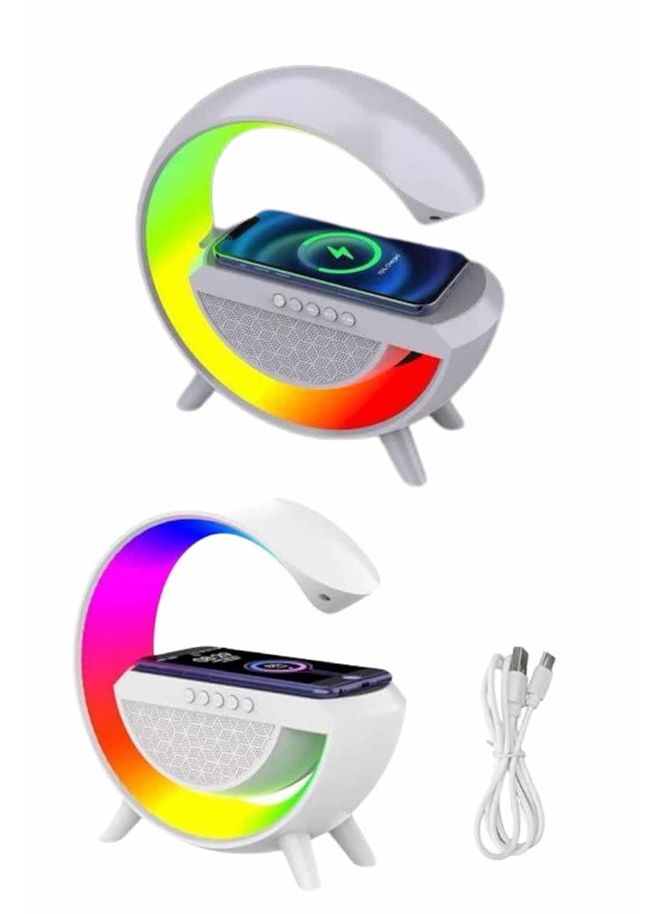 Yeni Nesil Bluetooth Hoparlör Speaker 5.0 Taşınabilir G Şeklinde Powerbankli